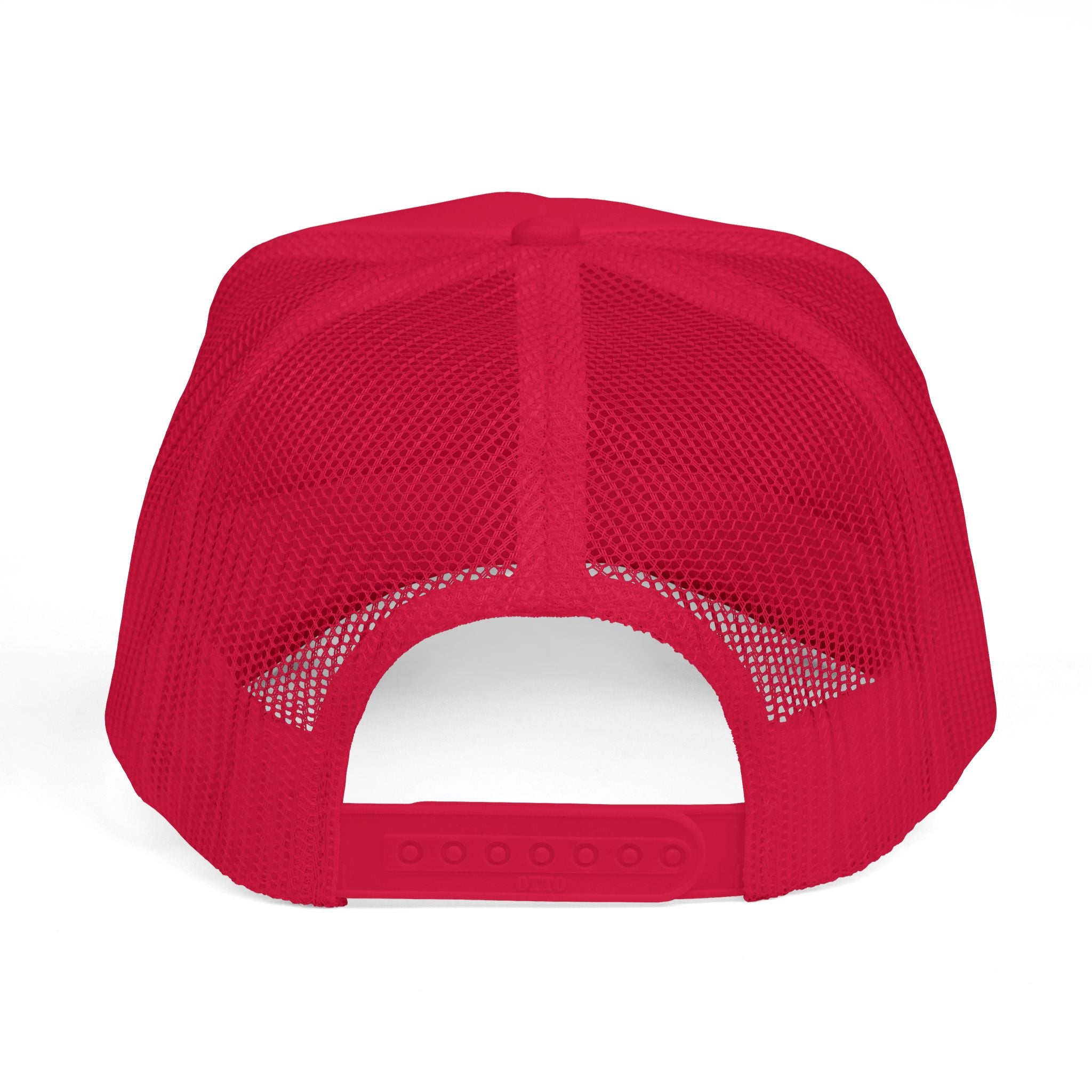 Embroidered Puerto Rico / Crab Trucker Hat — Coastal Mesh Foam Cap