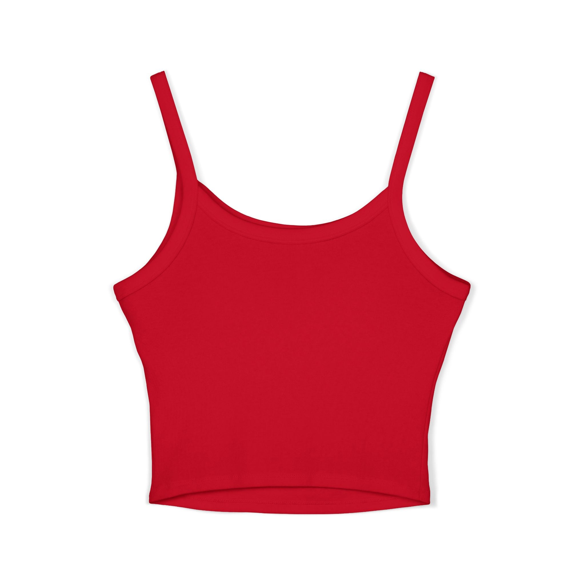 Verano Eterno Puerto Rico Women's Strap Crop Sunflower — Women’s Spaghetti Strap Crop