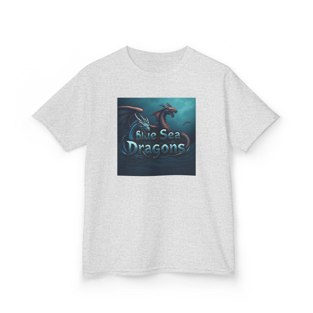 Blue Sea Dragons Big Kids Tee — Ocean Animals Graphic Shirt