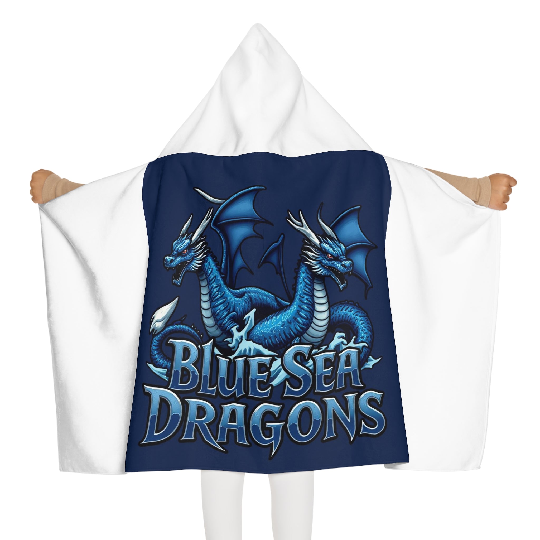 Kids Hooded Towel – Blue Sea Adventures Summer Vacation