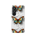 Butterfly Double Pop Magnetic Phone Case — Impact-Resistant Protective Cover S-26