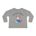 Benito Bowl Cartoon Toddler Long Sleeve Tee | USA Stars Stripes