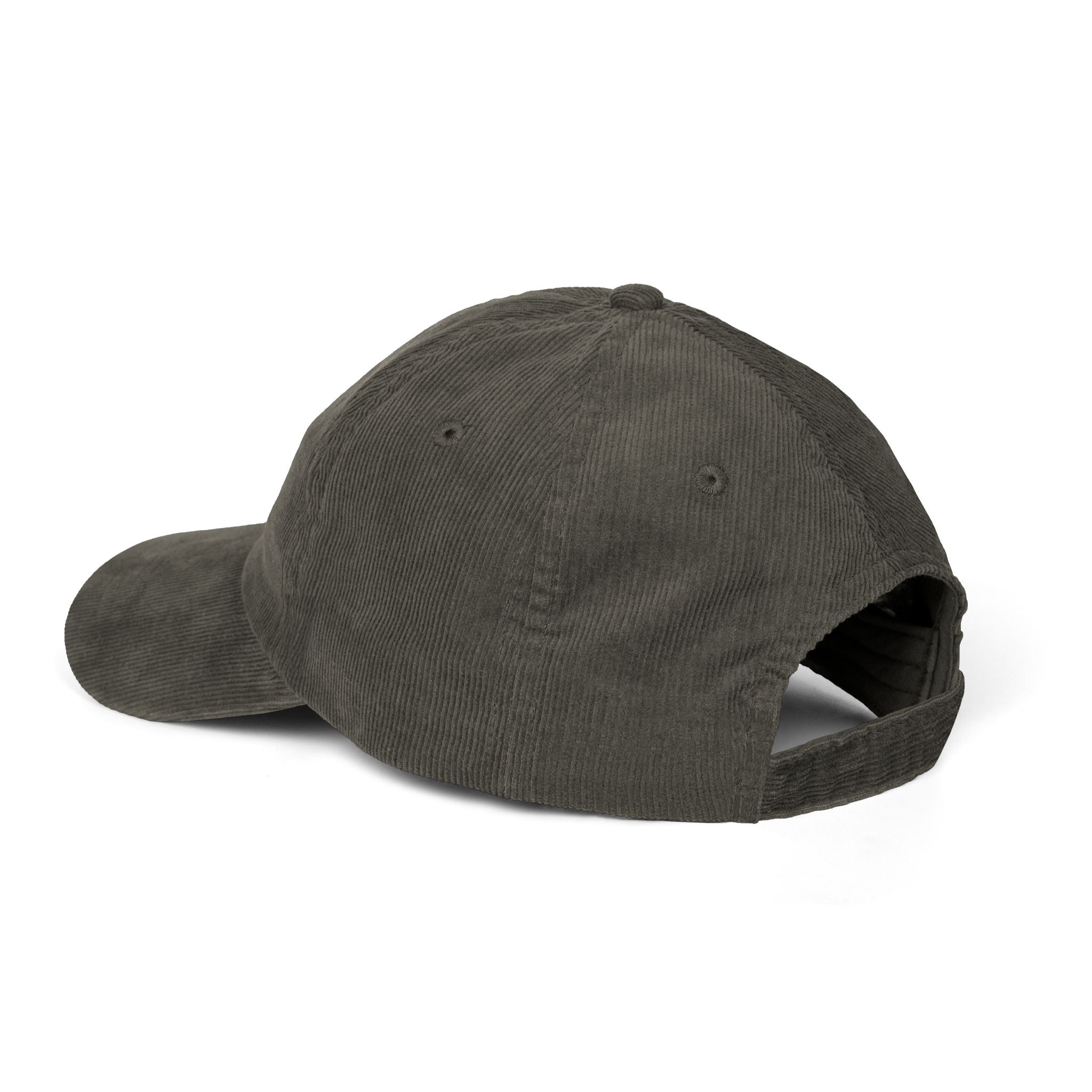Vintage Corduroy Cap — Embroidered Puerto Rico Flag Themed Hat