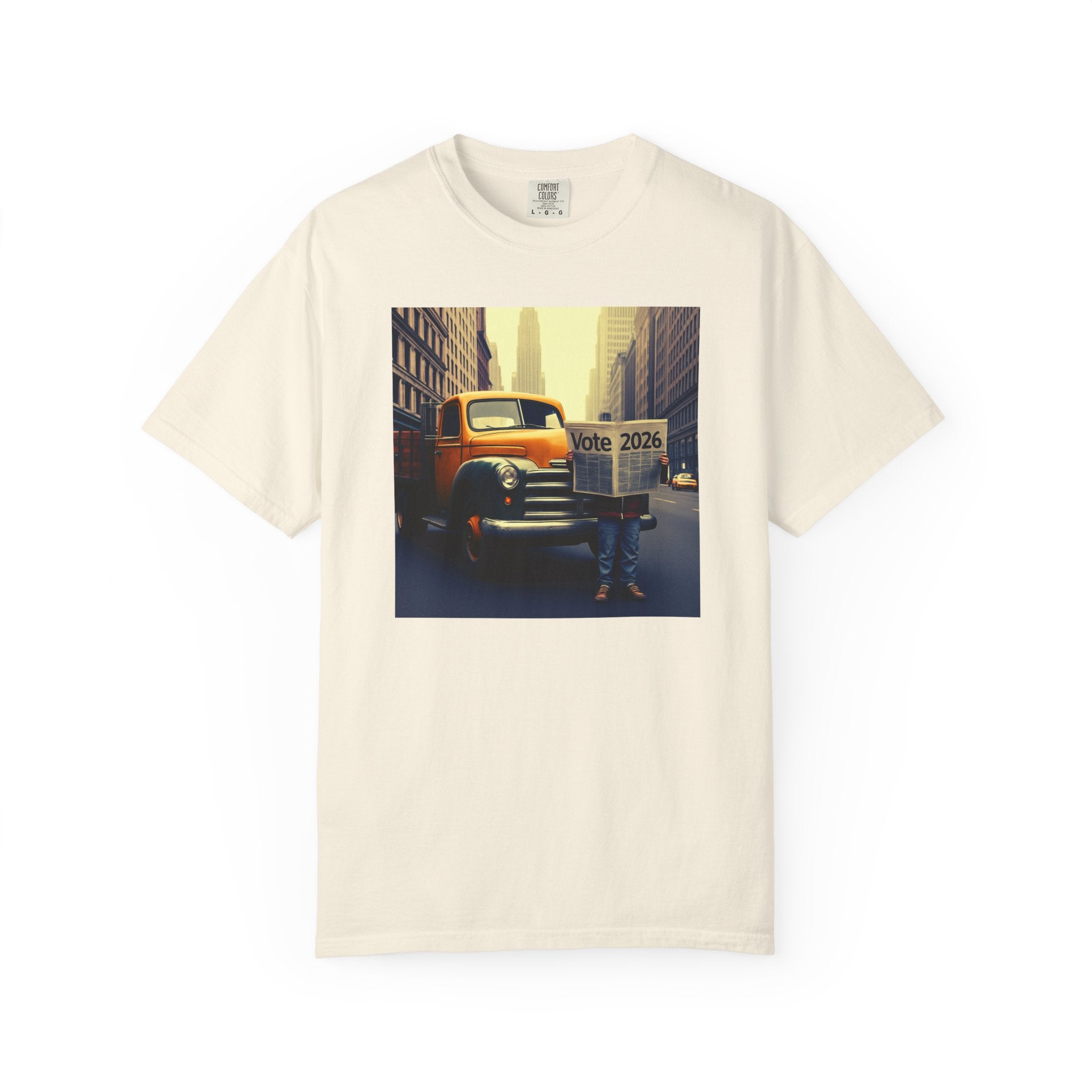 Vote USA 2026 Vintage Truck T-Shirt