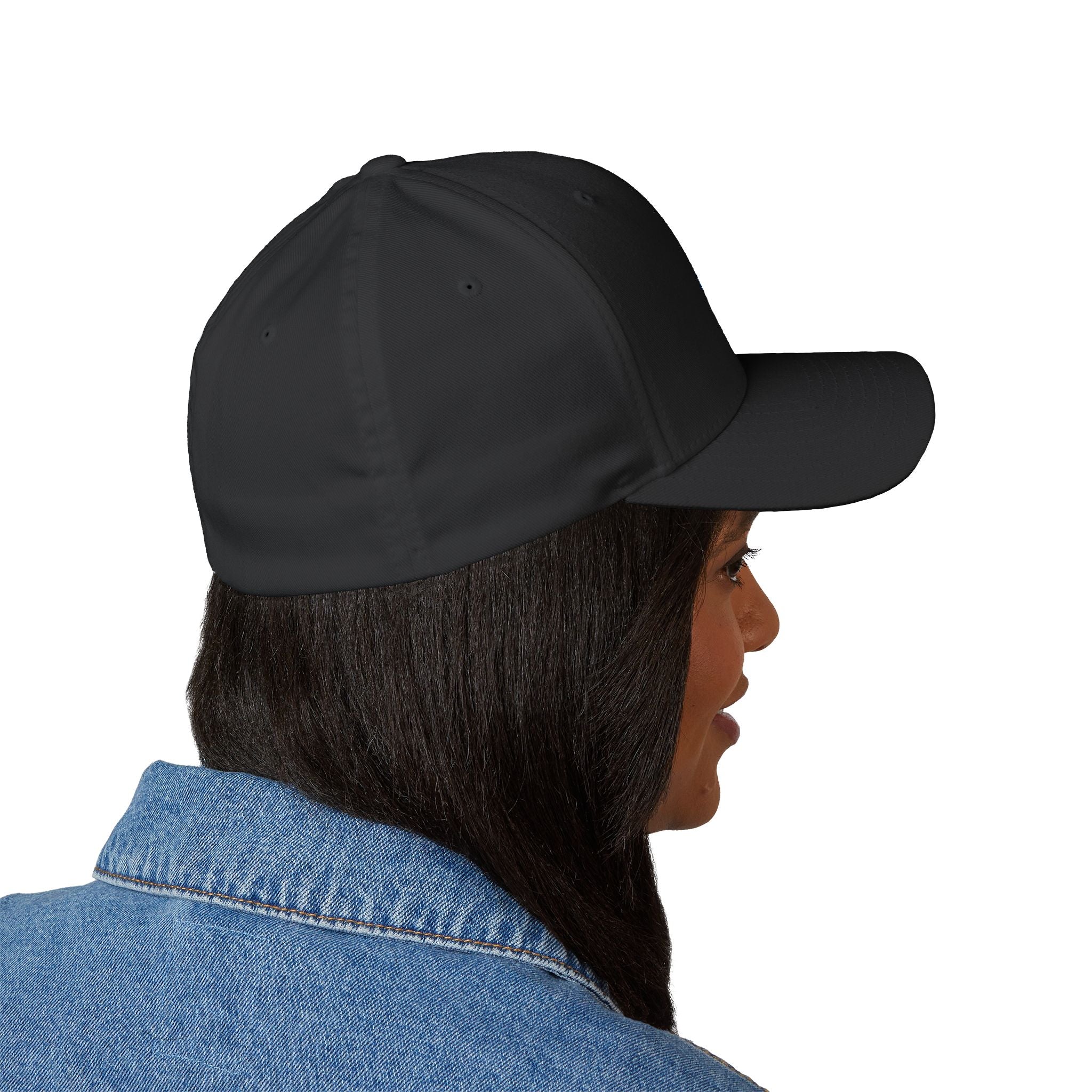 Anchor - Nautical Embroidered Closed-Back Structured Cap