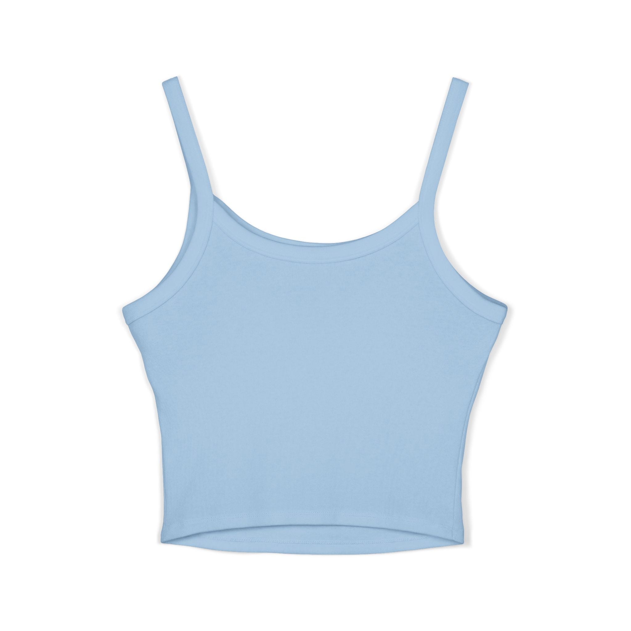 Verano Eterno Puerto Rico Women's Strap Crop Sunflower — Women’s Spaghetti Strap Crop