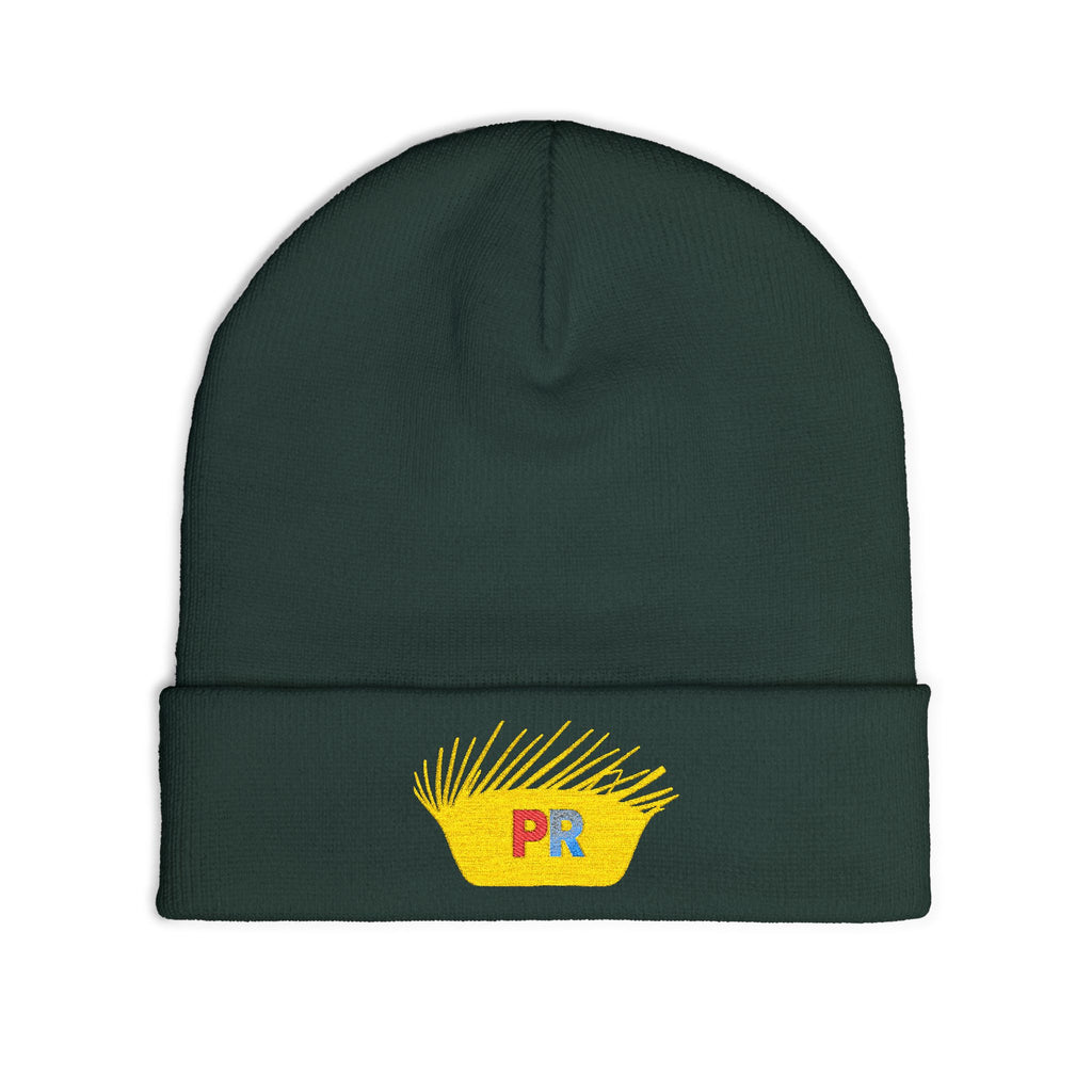 Knit Beanie (Embroidery) PAVA Puerto Rico Pride