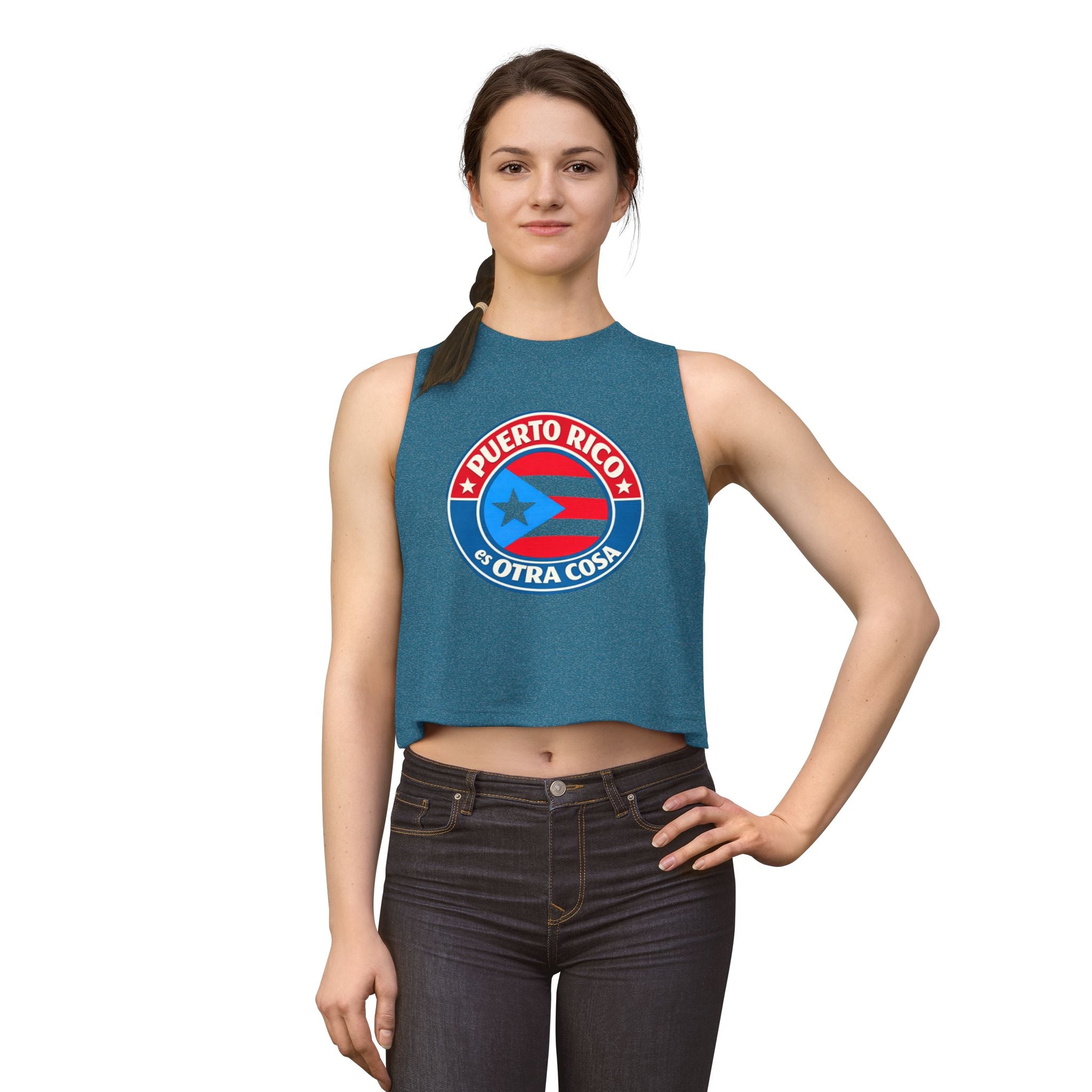 Puerto Rico es Otra Cosa Crop Top | Tropical Island Vibes