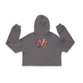 Cropped Hoodie — Heart Flag Design (Love Across Nations)