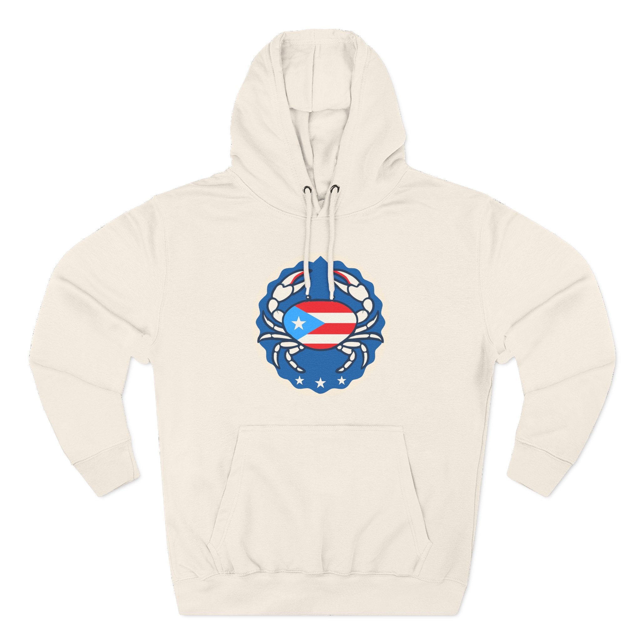 Puerto Rico Crab Hoodie / Cangrejo Sweatshirt, Island Sweatshirt