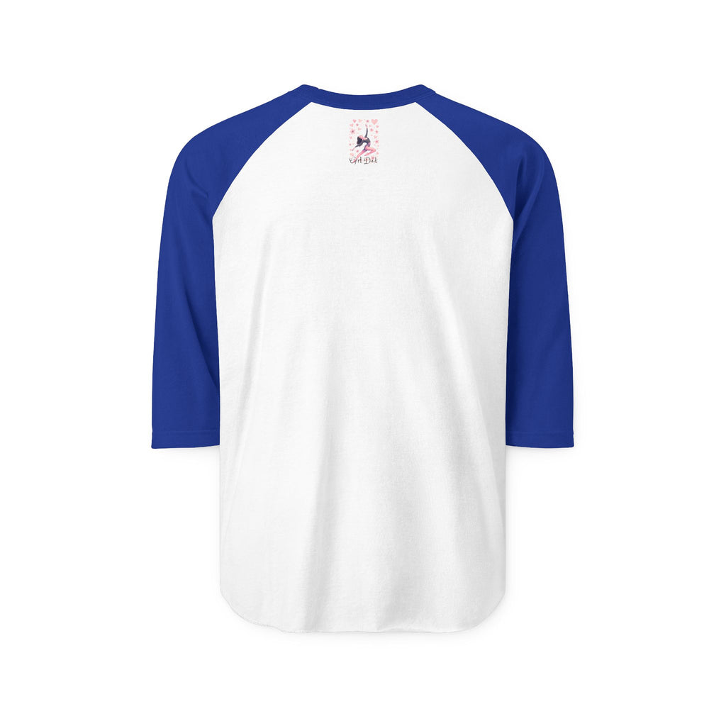 Ballerina Hearts Raglan Shirt — Dance Ballet Three-Quarter Tee