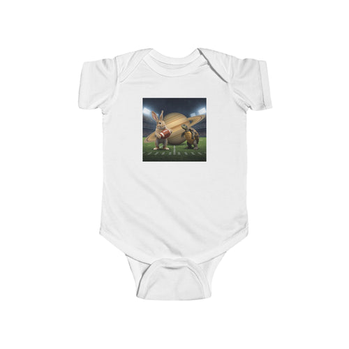 Baby Bodysuit — Cute Bunny & Turtle Playful Graphic