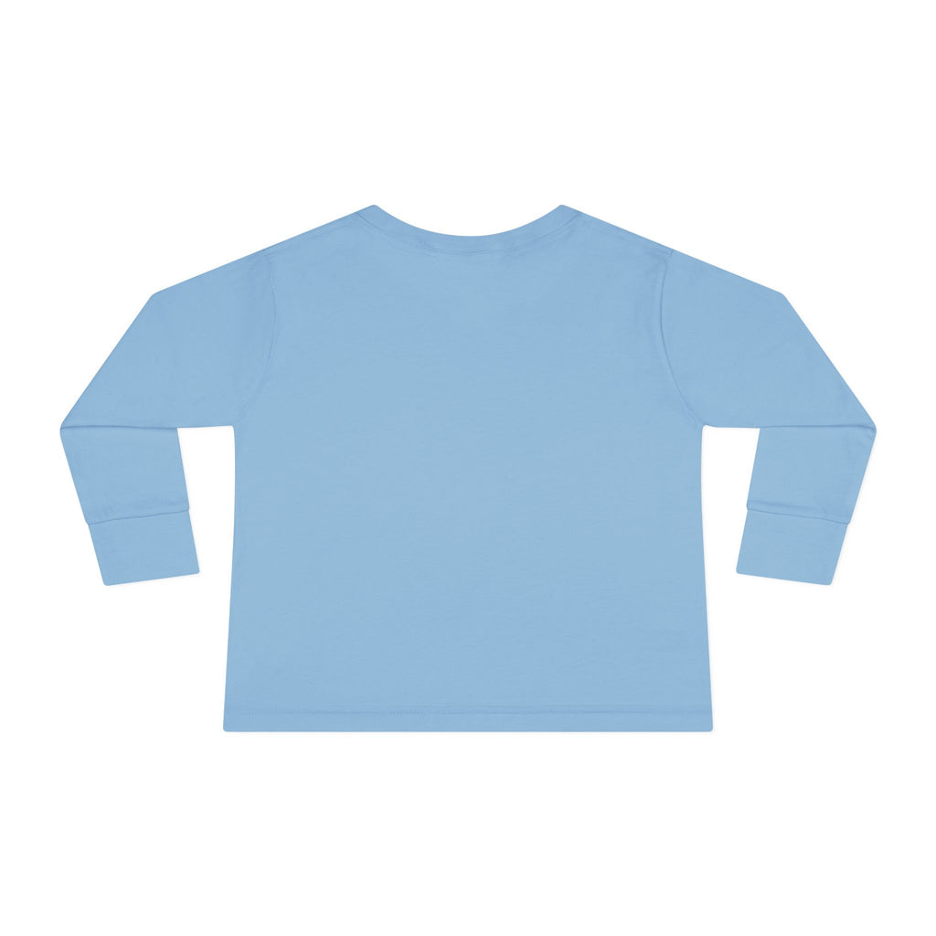Cute Bunny & Turtle Beach Toddler Long Sleeve Tee