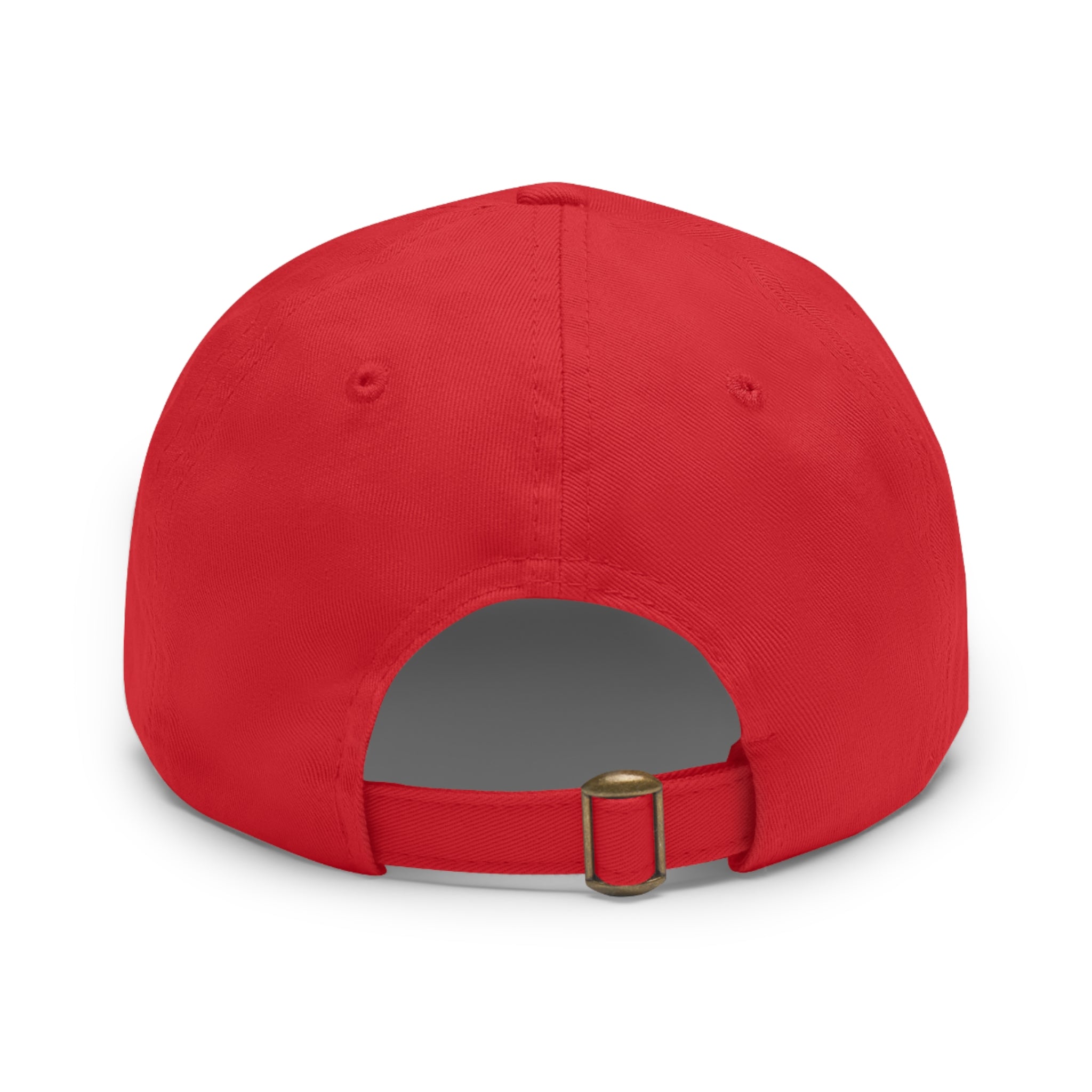 Dad Hat — "Puerto Rico Bunny" Leather Patch Baseball Cap