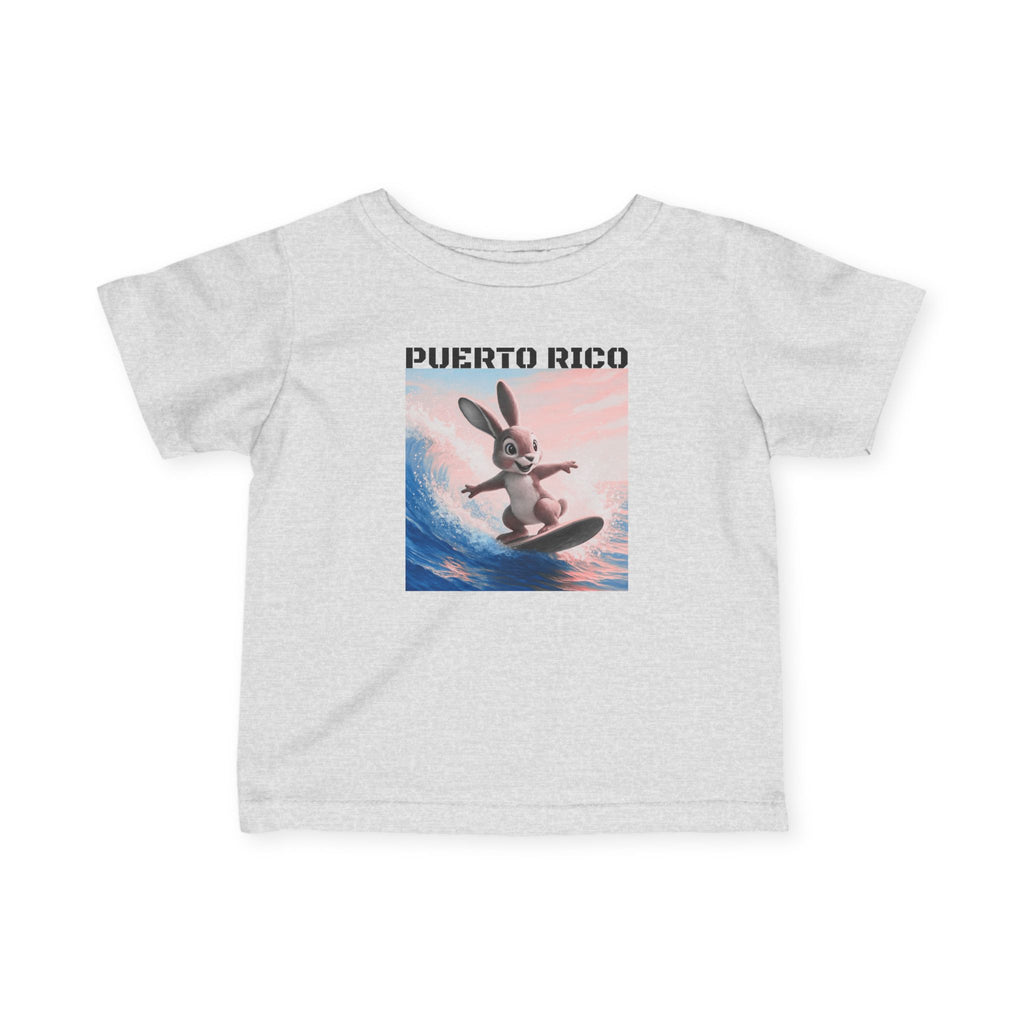 Infant Tee — Surfing Bunny Puerto Rico T-Shirt
