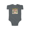 Girl Spring Baby Bodysuit - Spring Cat and Dog Bunny Infant One-Piece