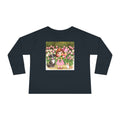 Toddler Long Sleeve Tee — Spring Cat and Dog T- Shirt