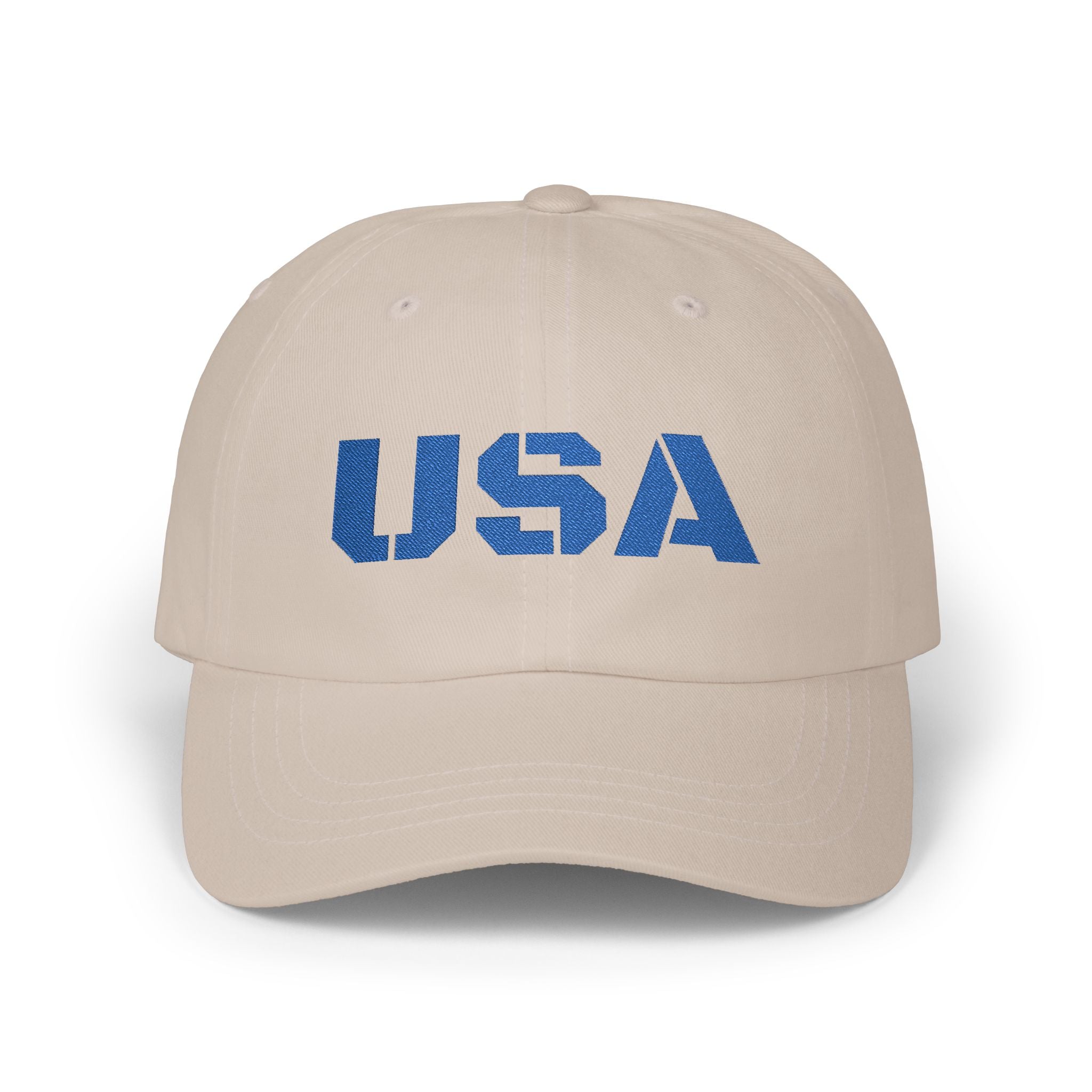 USA Distressed Classic Dad Cap — Patriotic USA Baseball Hat