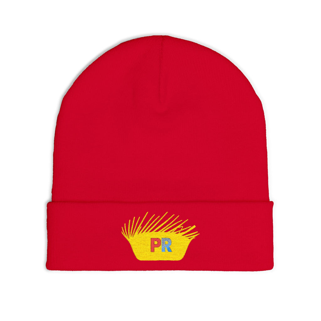 Knit Beanie (Embroidery) PAVA Puerto Rico Pride