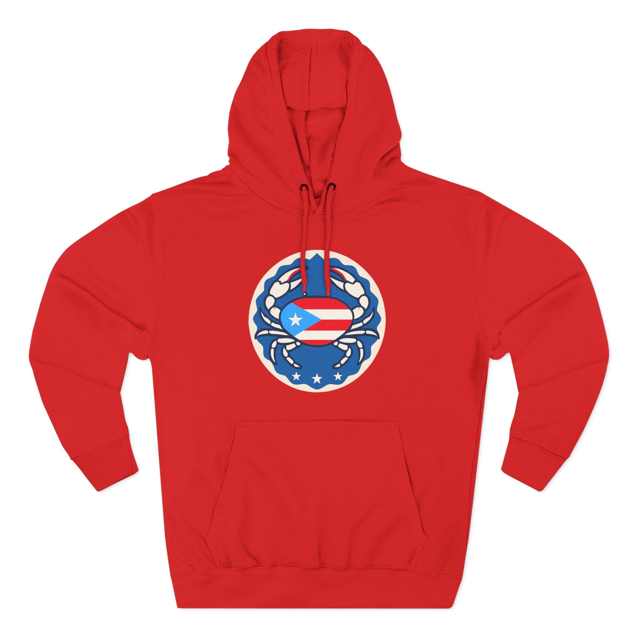 Puerto Rico Crab Hoodie / Cangrejo Sweatshirt, Island Sweatshirt