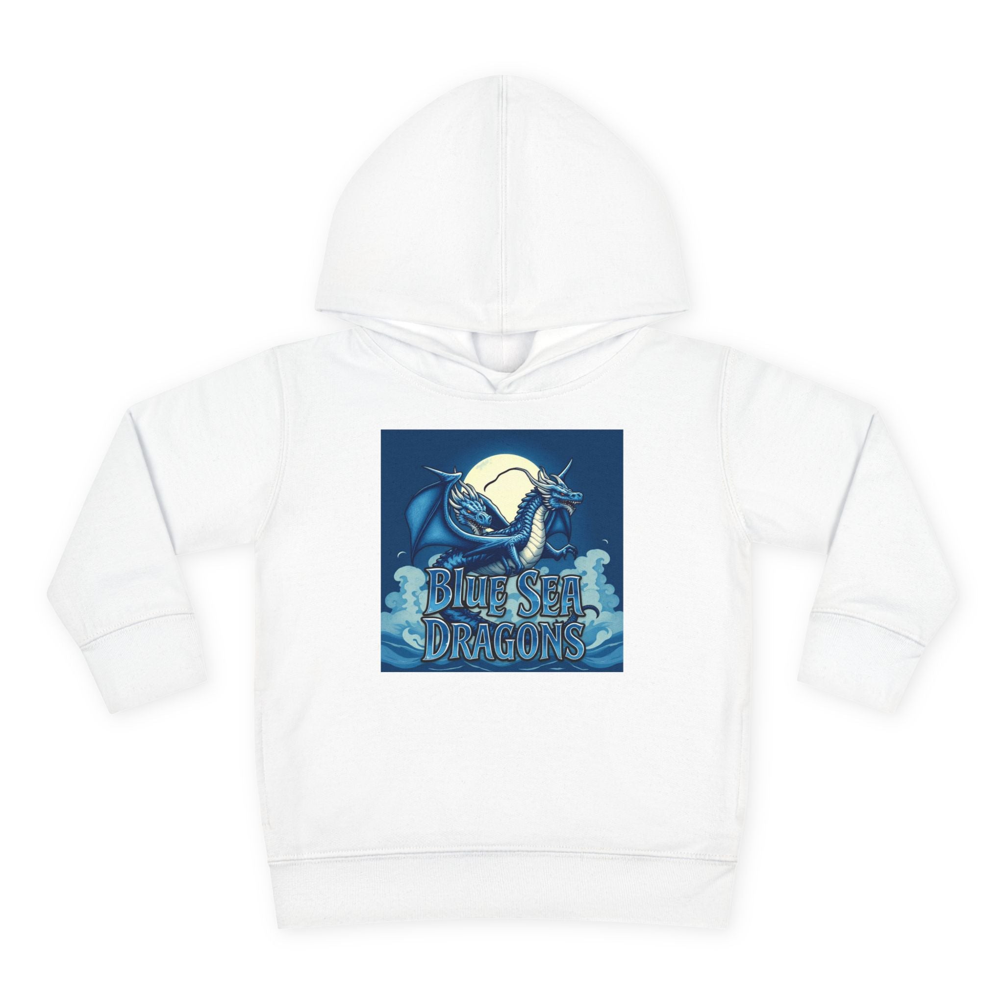 Toddler Hoodie - Blue Sea Adventures Nautical Sailboat Fleece Pullover