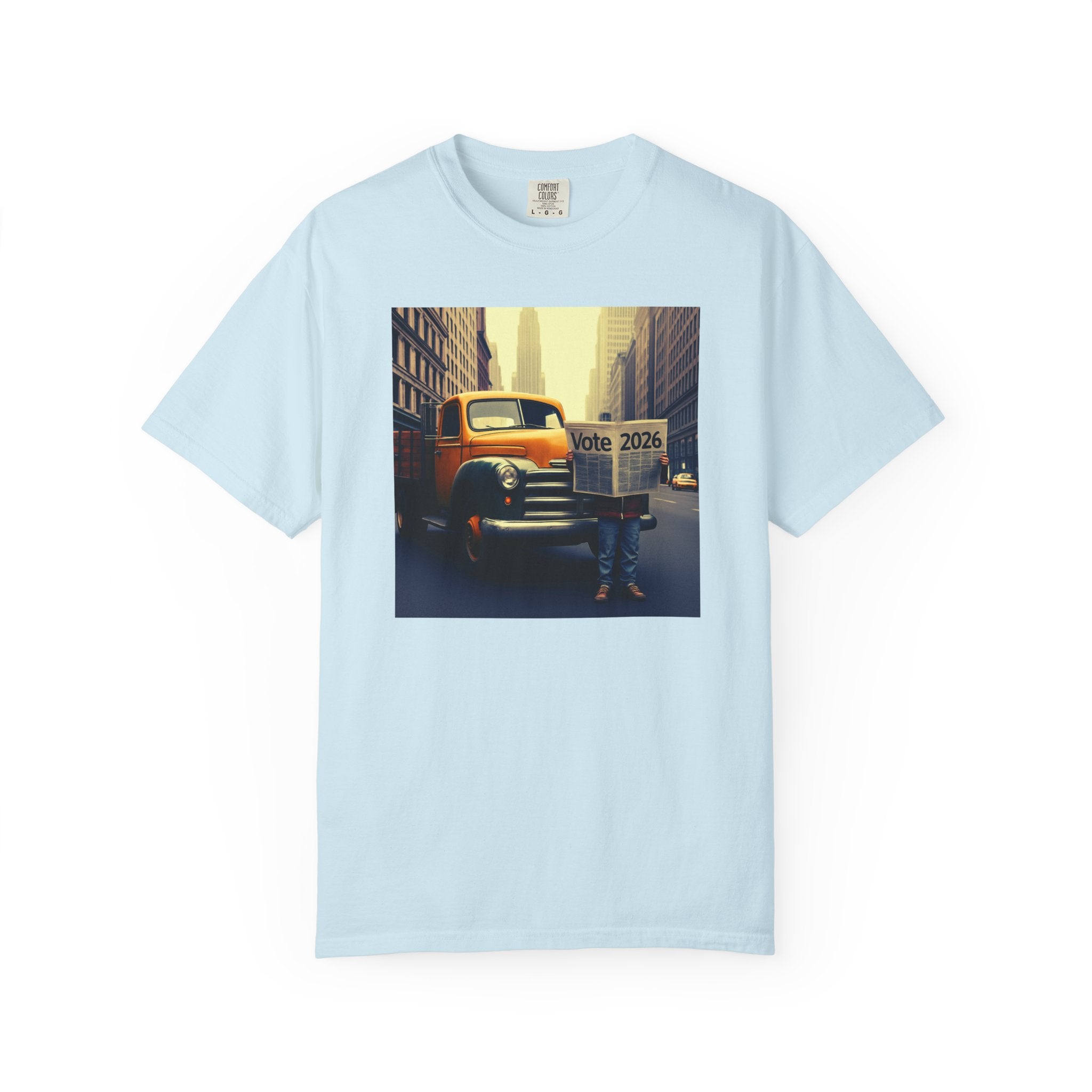 Vote USA 2026 Vintage Truck T-Shirt