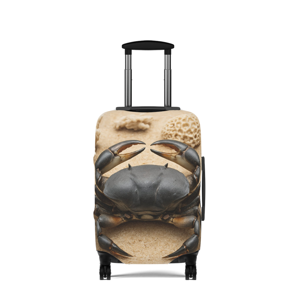 Sand Crab Luggage Cover | Beach Travel Suitcase Protector