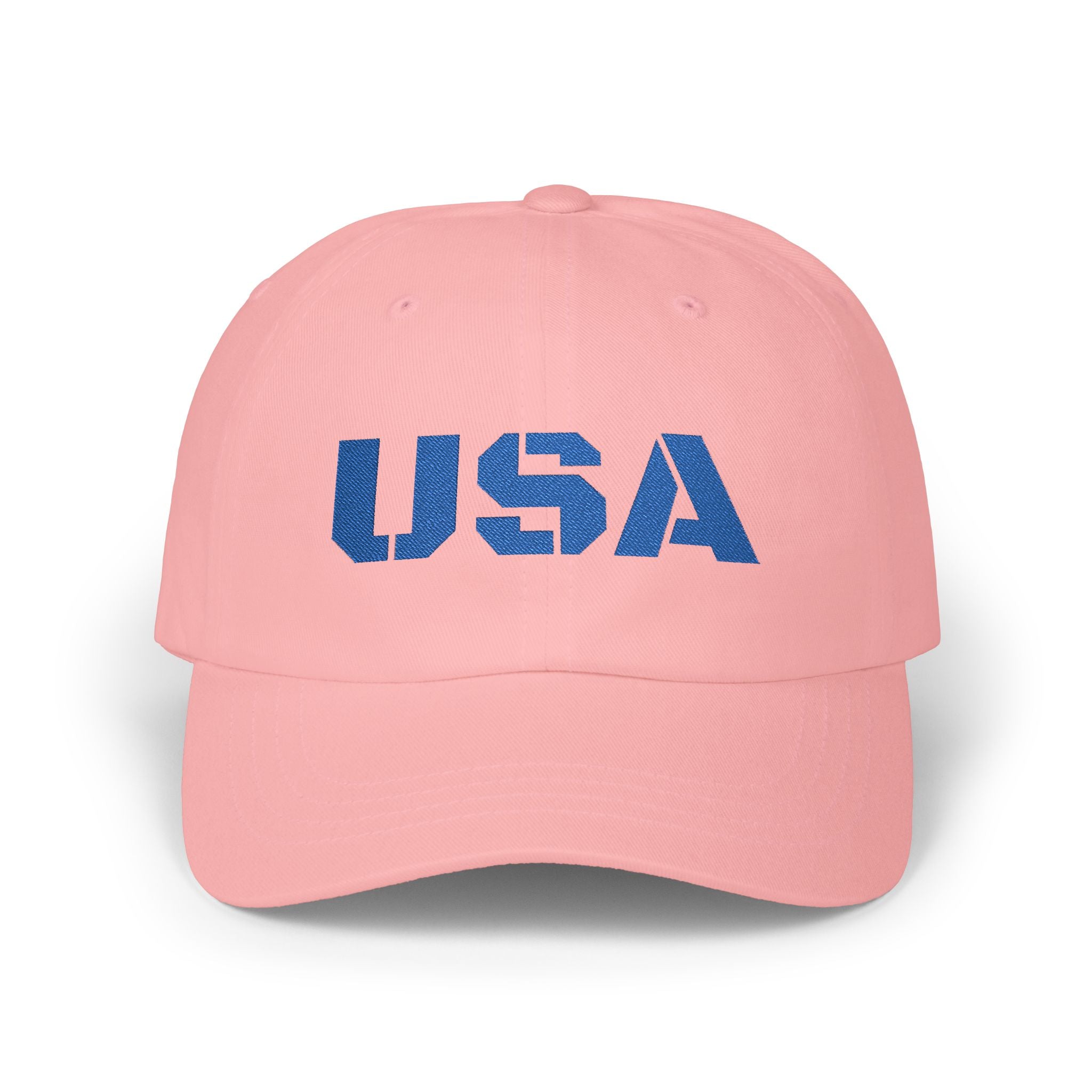 USA Distressed Classic Dad Cap — Patriotic USA Baseball Hat