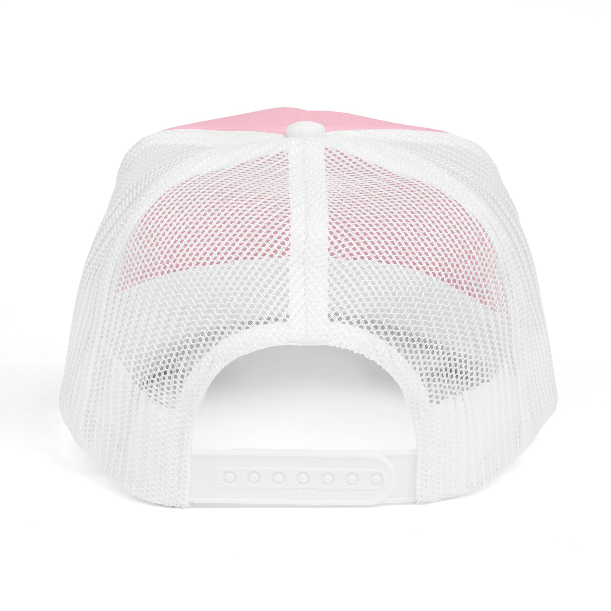 Embroidered Puerto Rico / Crab Trucker Hat — Coastal Mesh Foam Cap