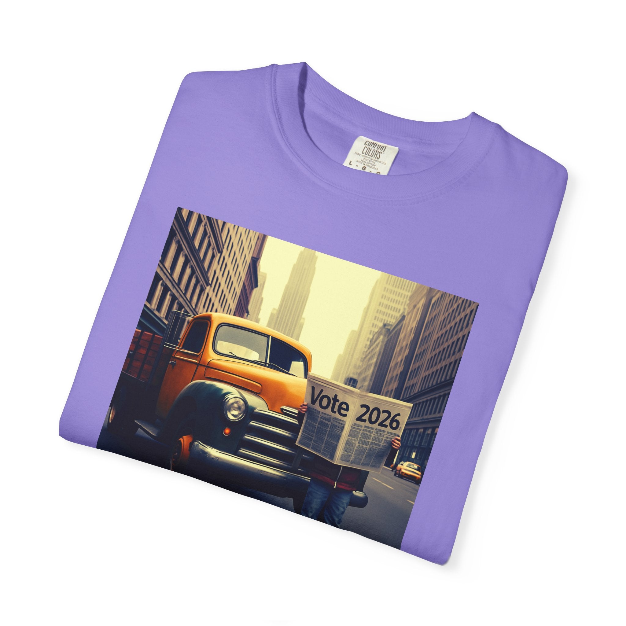Vote USA 2026 Vintage Truck T-Shirt