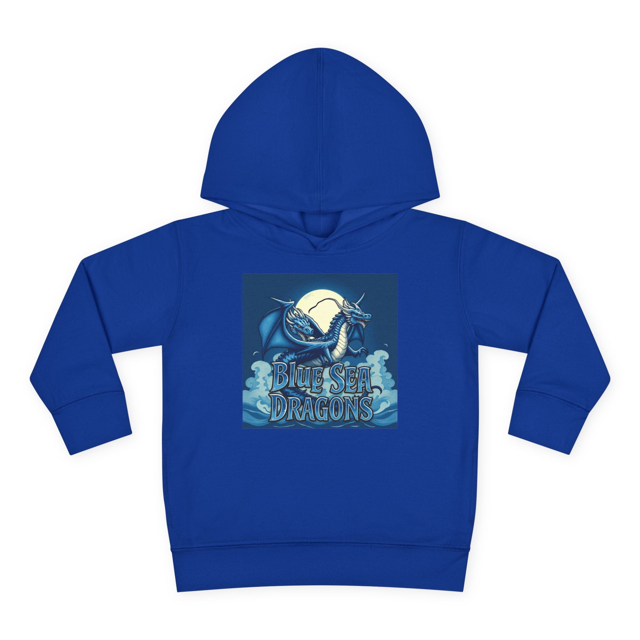 Toddler Hoodie - Blue Sea Adventures Nautical Sailboat Fleece Pullover