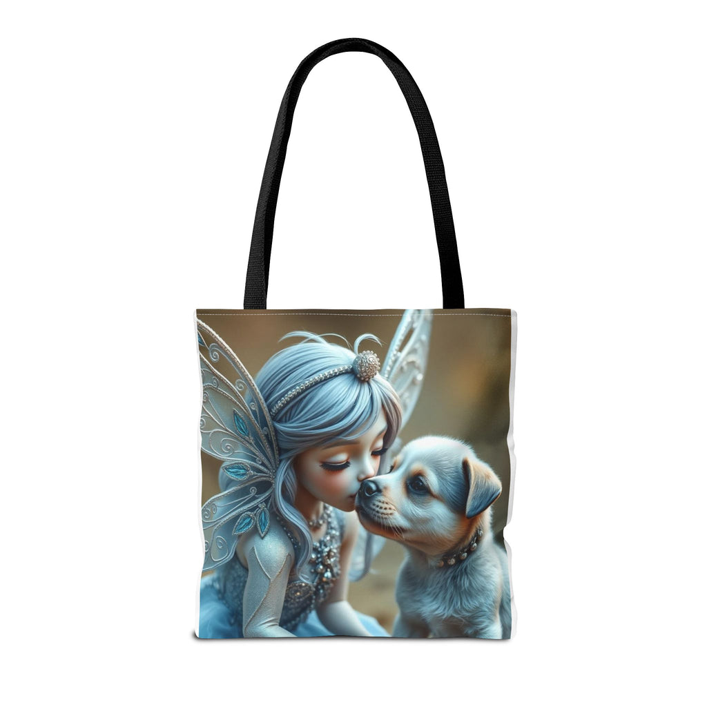 Magical Fairy Puppy Tote Bag – Fairy Portrait All-Over Print