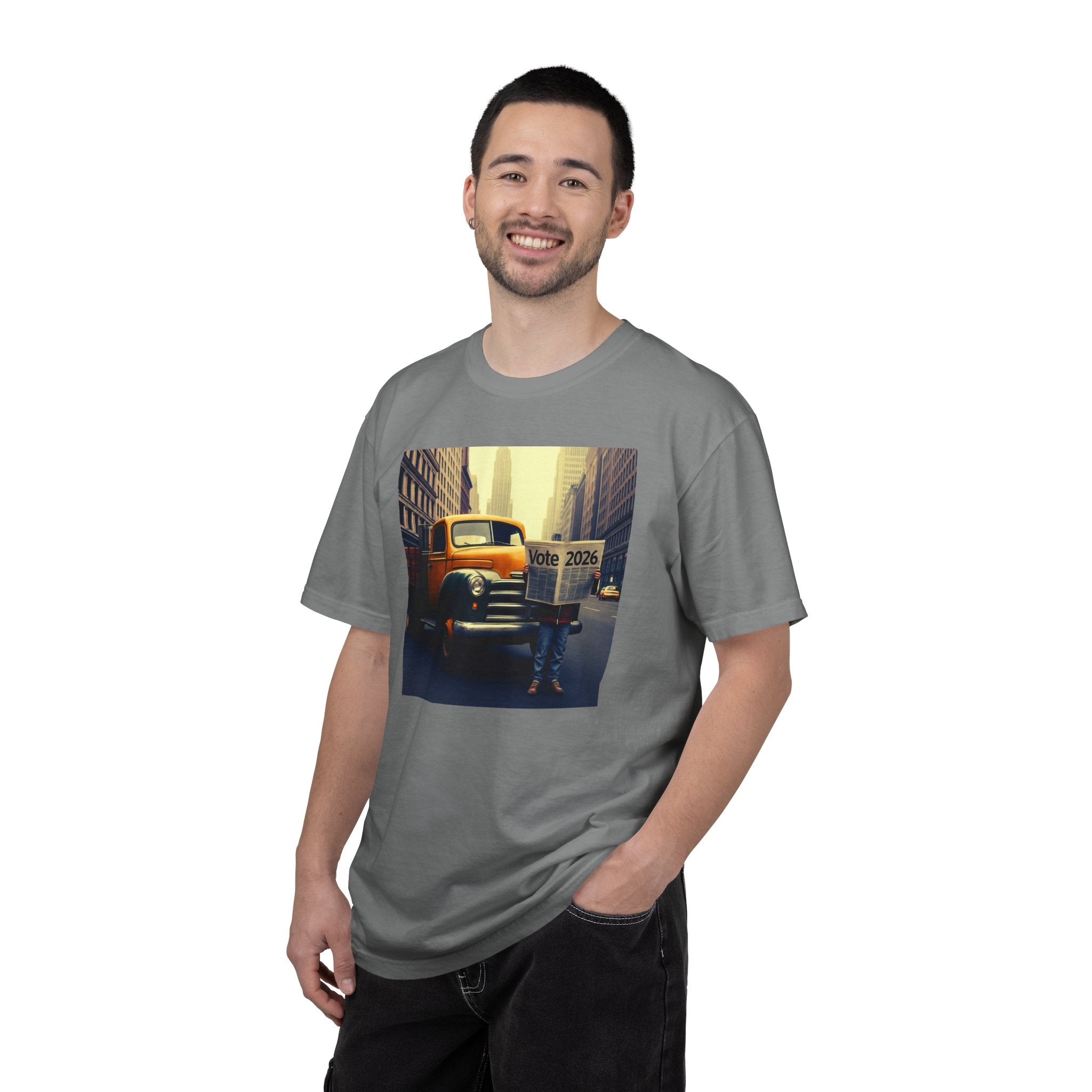 Vote USA 2026 Vintage Truck T-Shirt