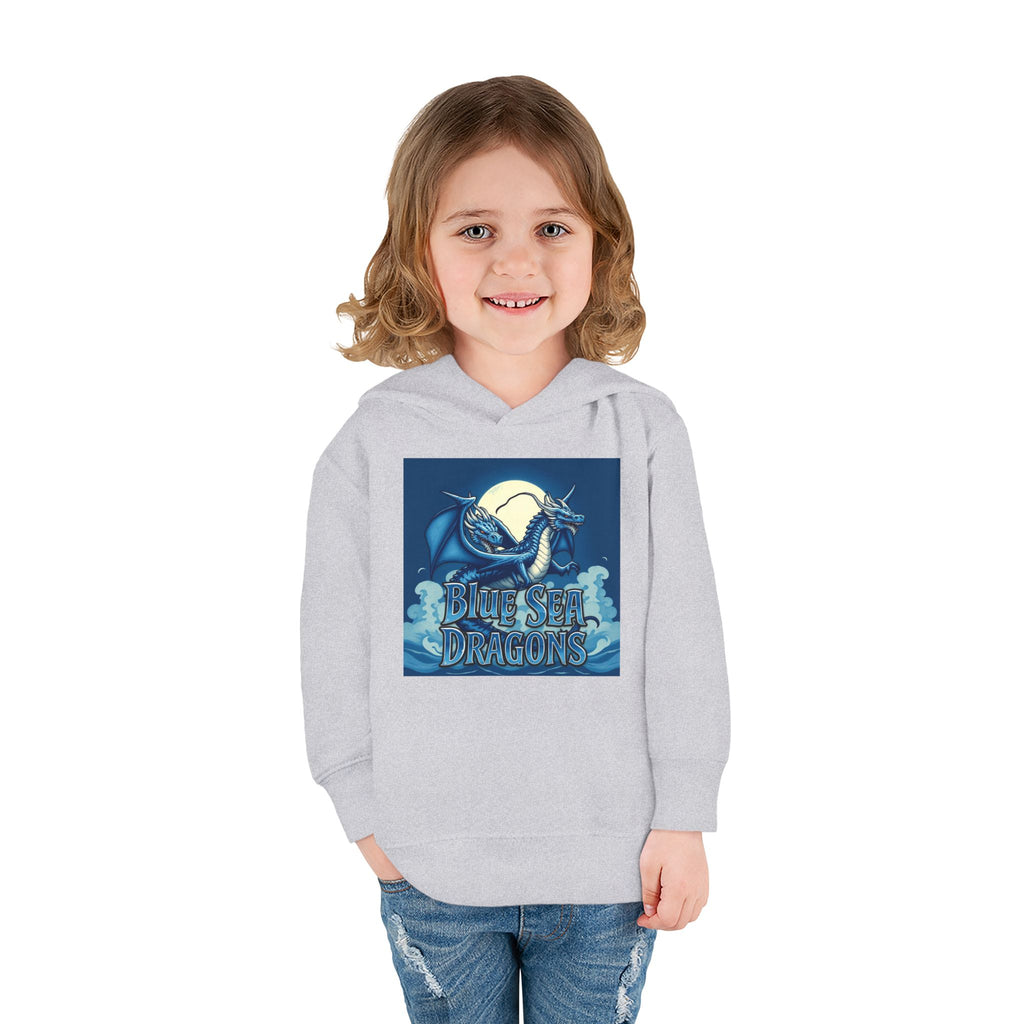 Toddler Hoodie - Blue Sea Adventures Nautical Sailboat Fleece Pullover
