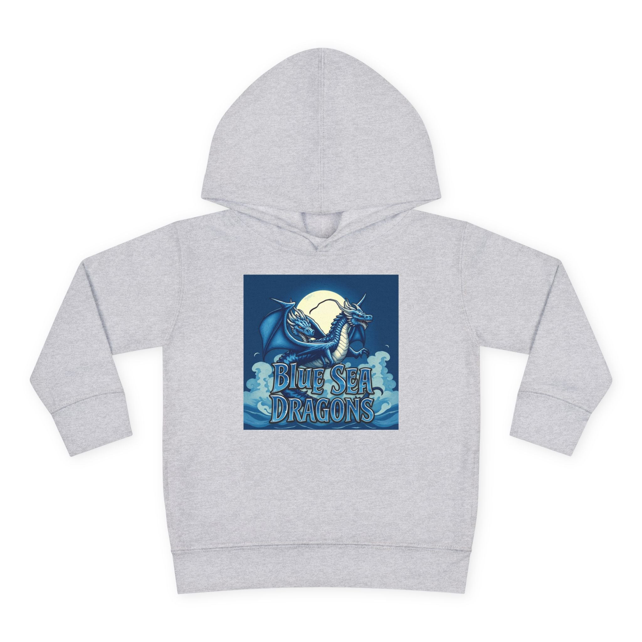 Toddler Hoodie - Blue Sea Adventures Nautical Sailboat Fleece Pullover