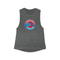 Patriotic Women's Flow Tank Top — Puerto Rico es Otra Cosa Graphic
