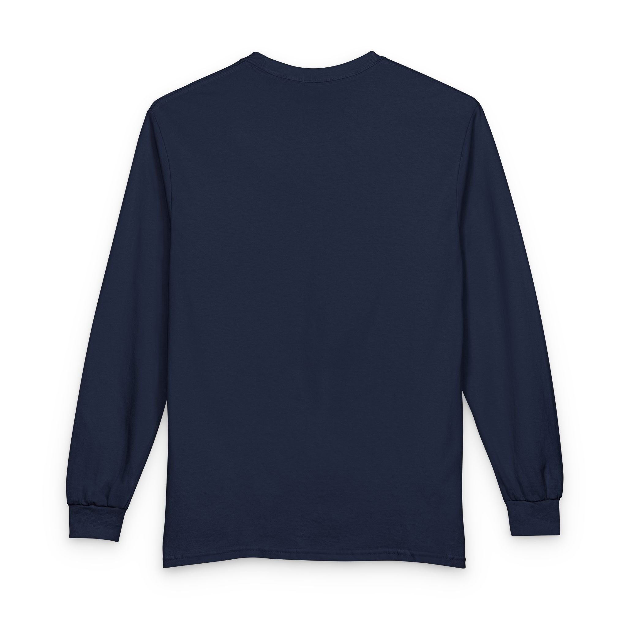 Red, White and "Azure" Blue Hibiscus Long Sleeve T-Shirt | Puerto Rico Love