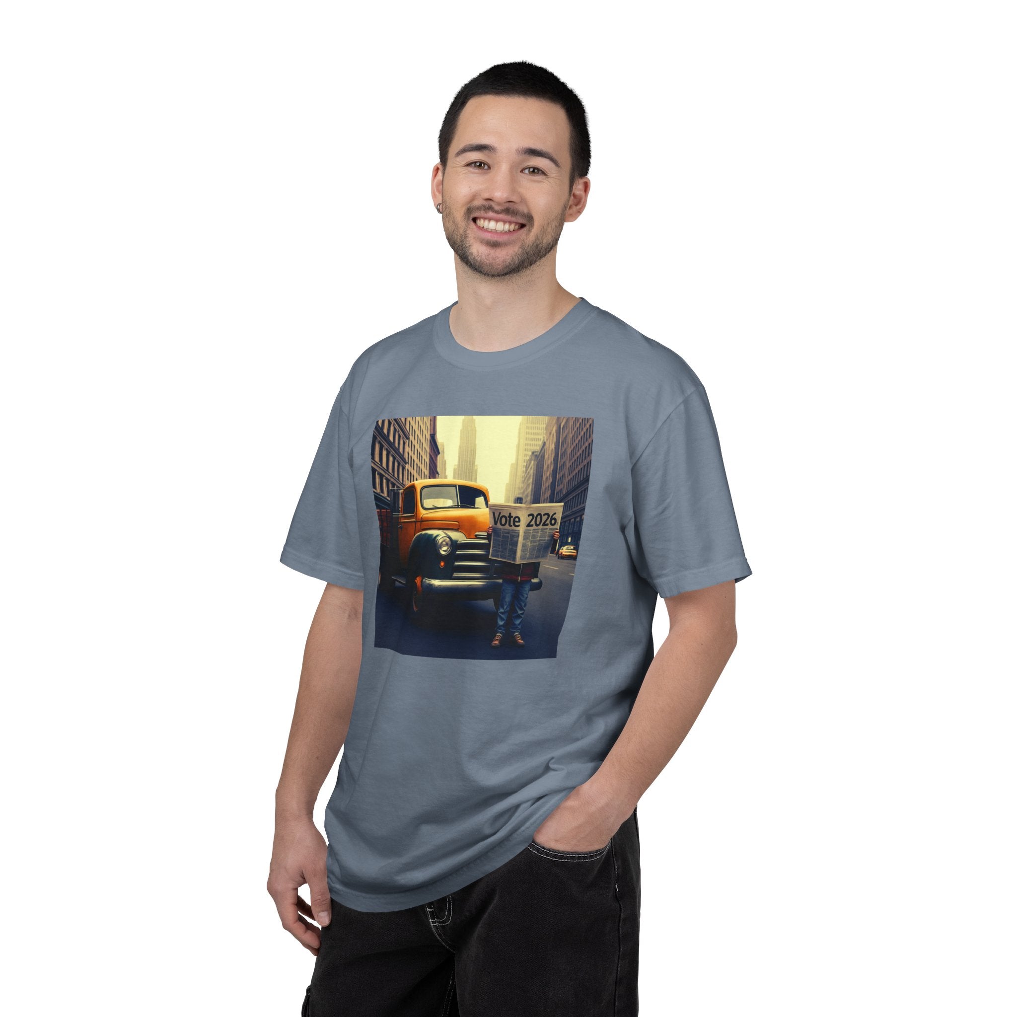 Vote USA 2026 Vintage Truck T-Shirt