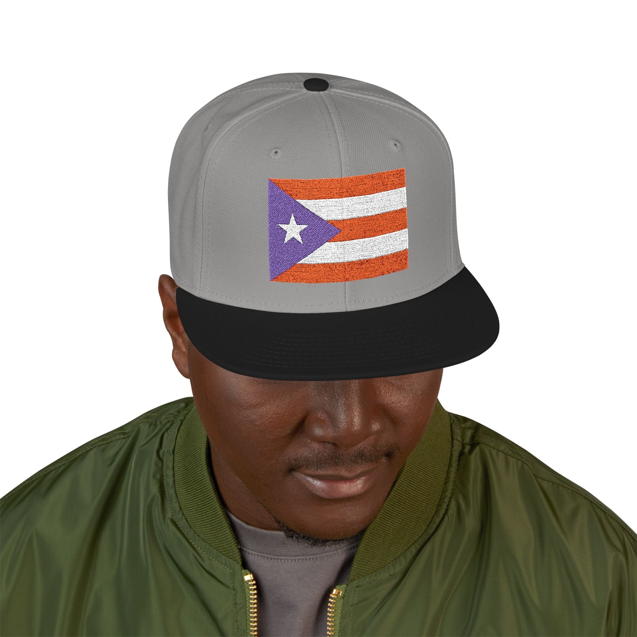 Embroidered Puerto Rico Flag — Unisex Streetwear Cap
