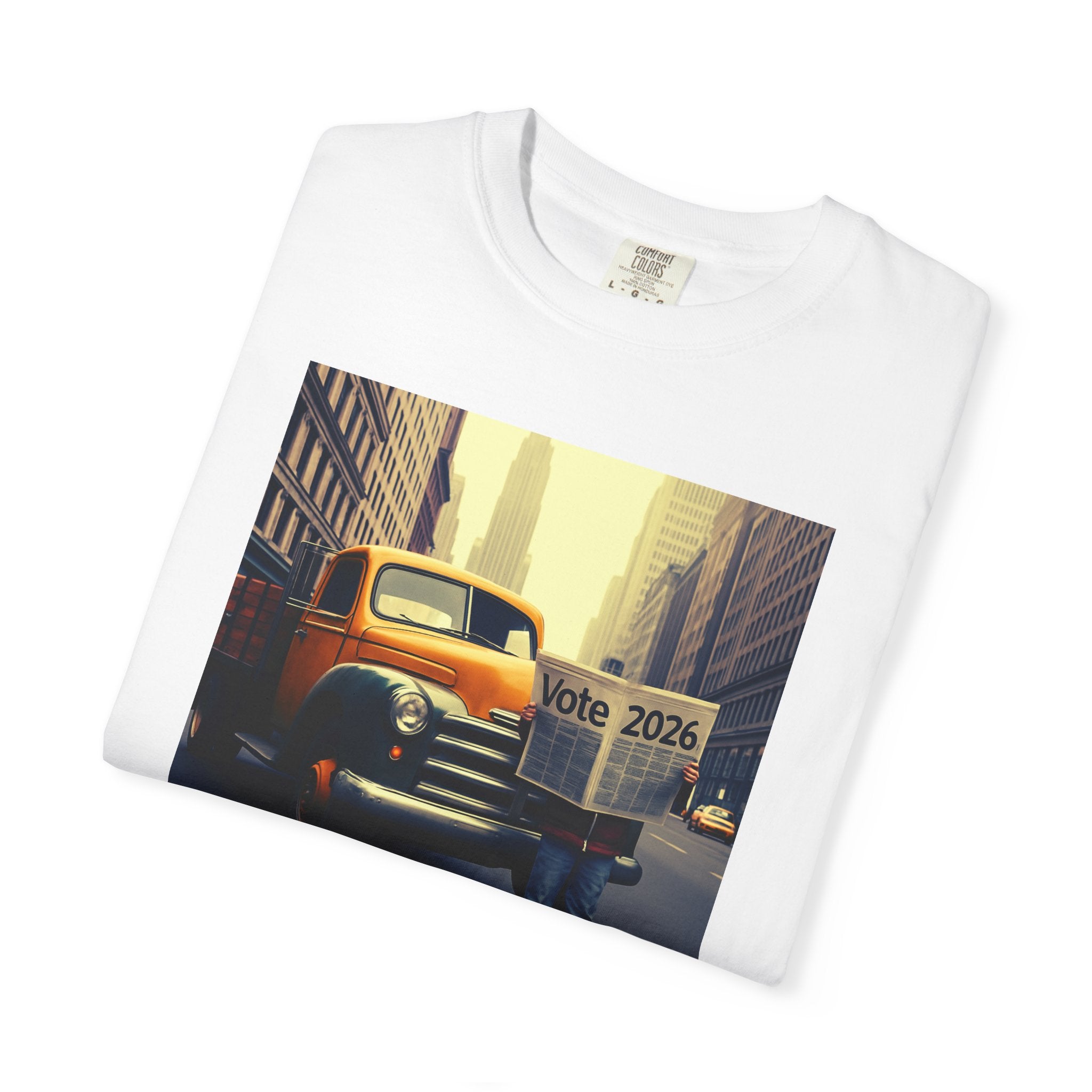 Vote USA 2026 Vintage Truck T-Shirt
