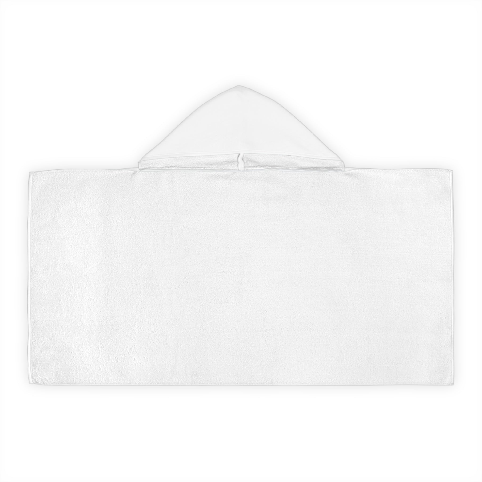 Youth Hooded Towel — "Good Bunny" Surfing Rabbit Beach Towel for Kids