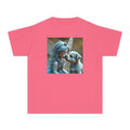 Fairy and Puppy Youth Tee — Whimsical Kids Fantasy T-Shirt