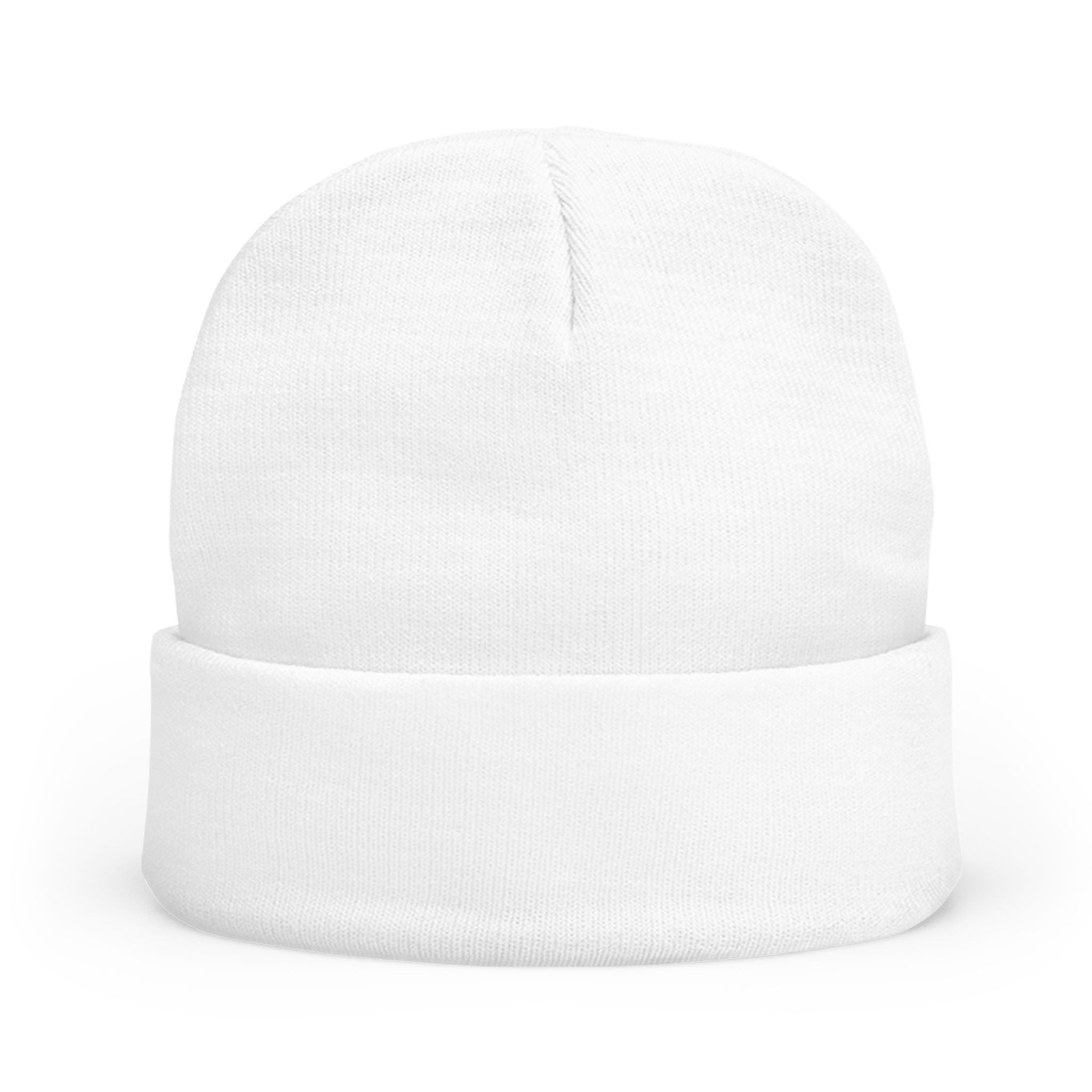 Knit Beanie (Embroidery) - Puerto Rico Flag and Heart Pride