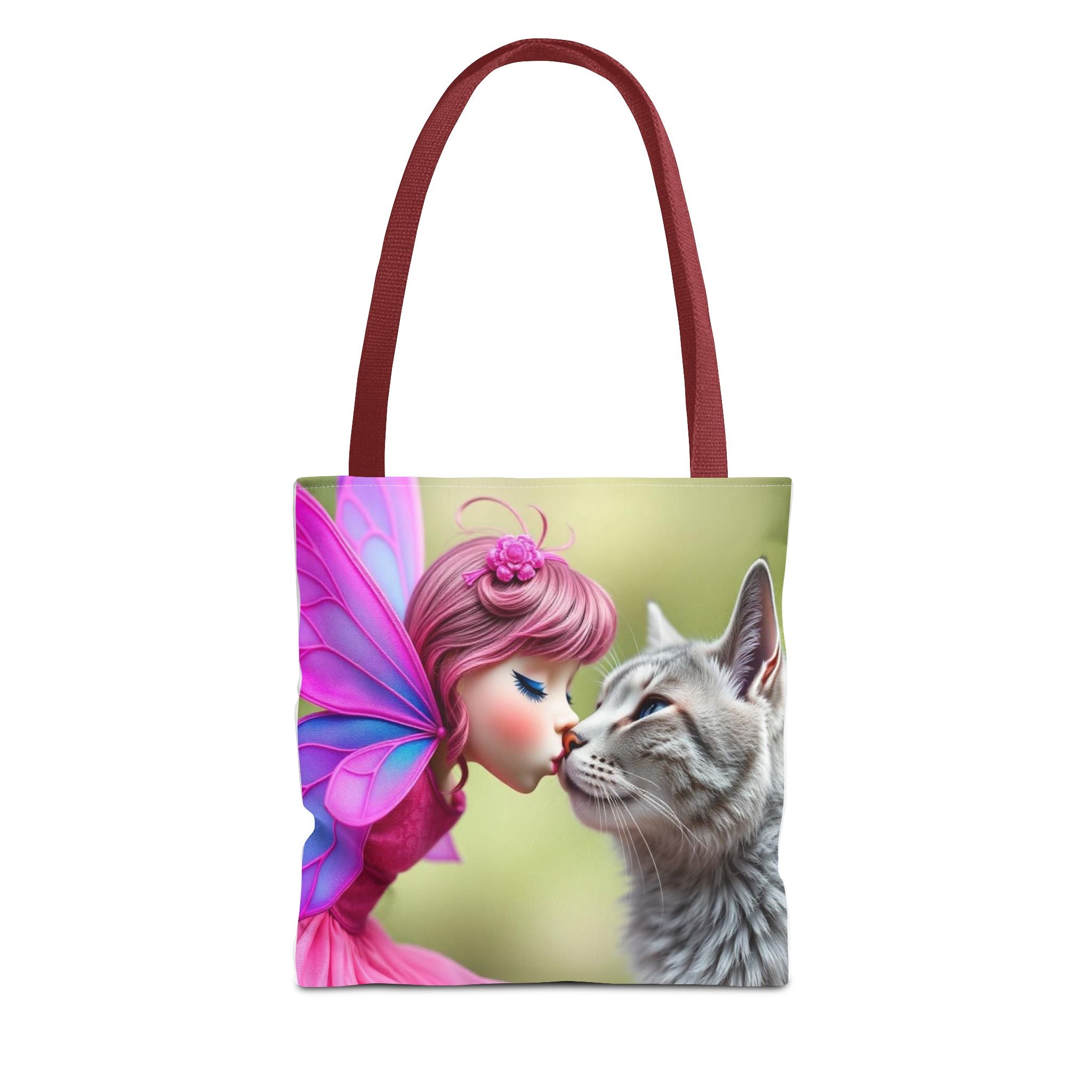 Magical Fairy Cat Tote Bag — Fairy Cat Art Tote