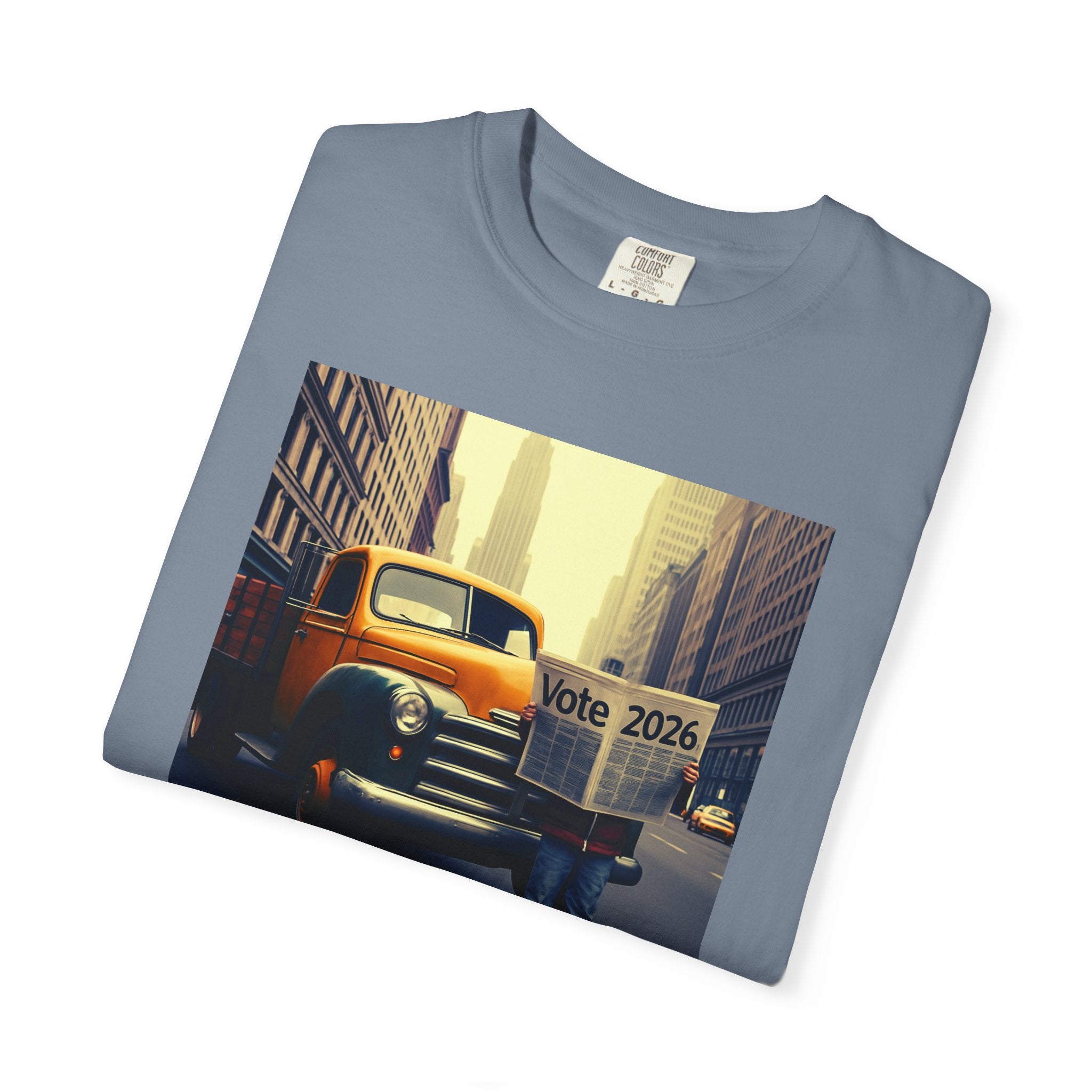 Vote USA 2026 Vintage Truck T-Shirt