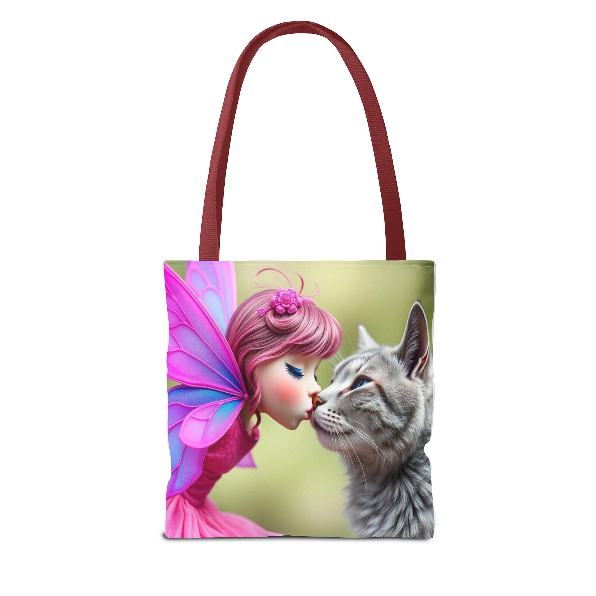 Magical Fairy Cat Tote Bag — Fairy Cat Art Tote
