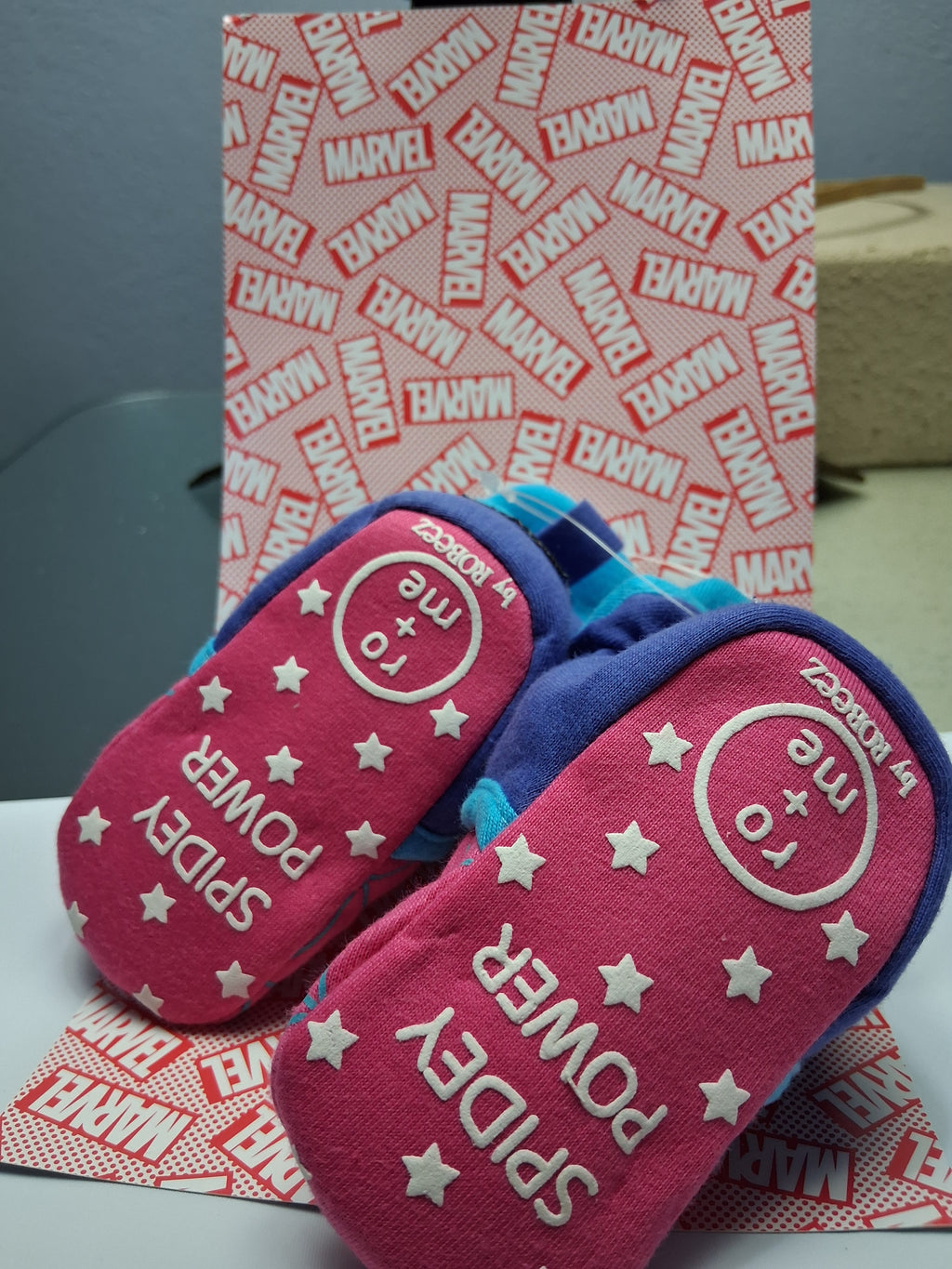 Spiderman Girl's Booties 0-3 months