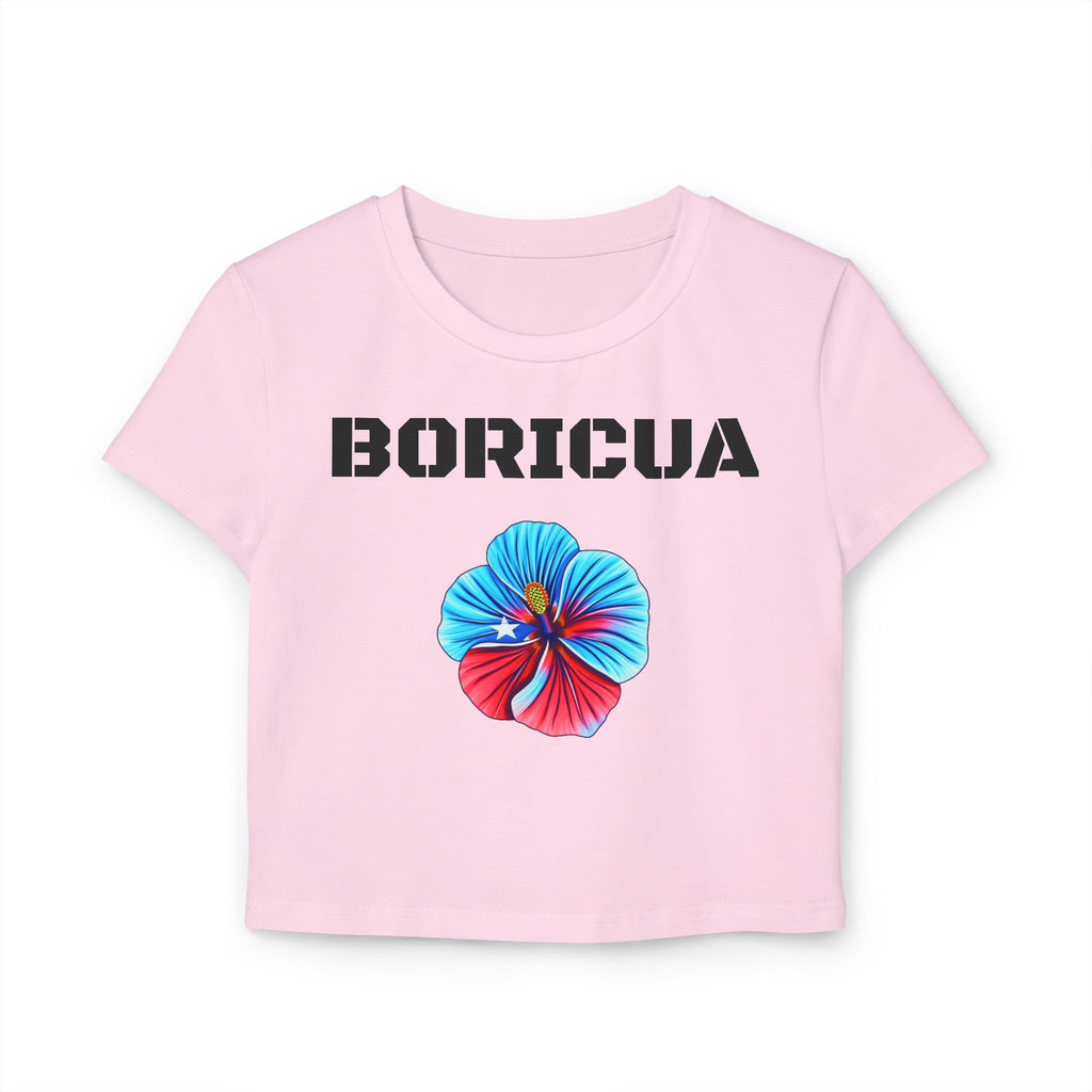 BORICUA Tee | Crop top, Puerto Rican Pride