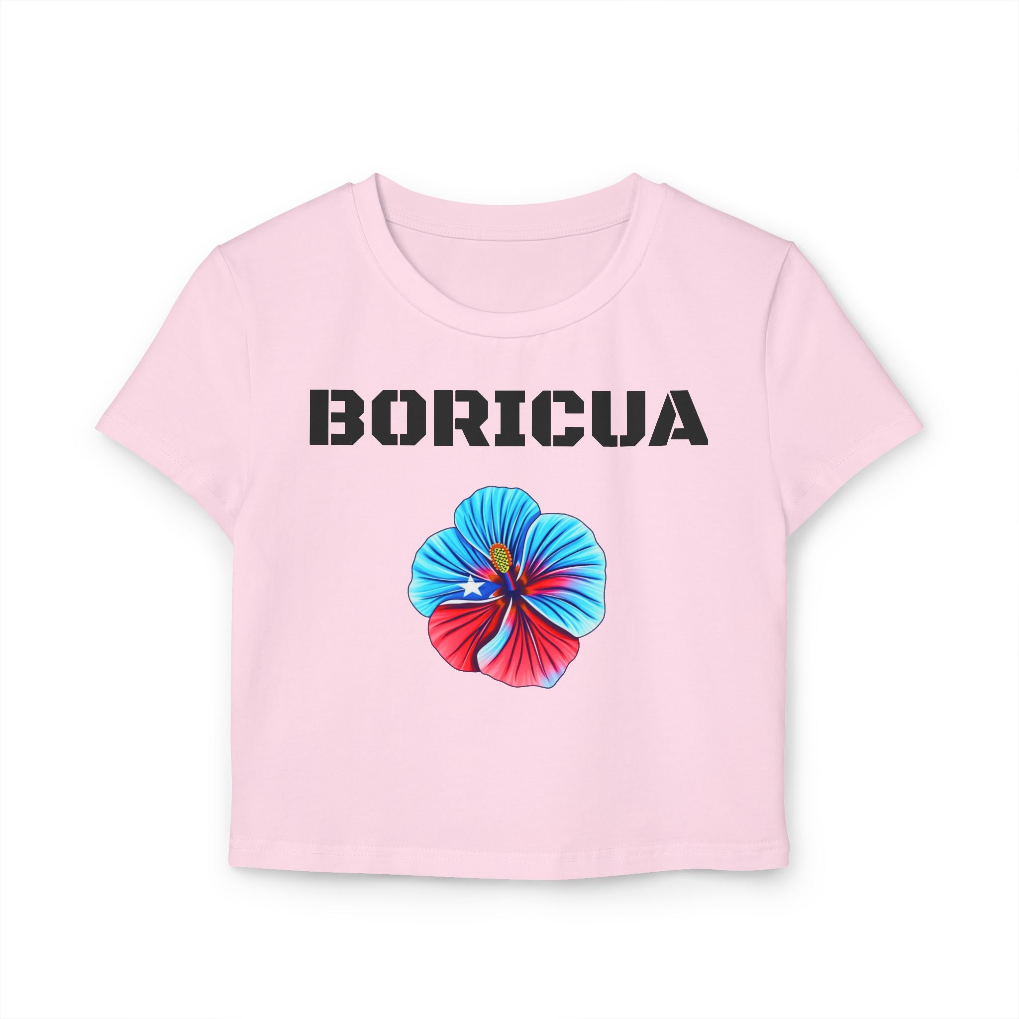 BORICUA Tee | Crop top, Puerto Rican Pride