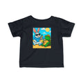 Infant Tee — Beach Bunny & Turtle Friends Graphic